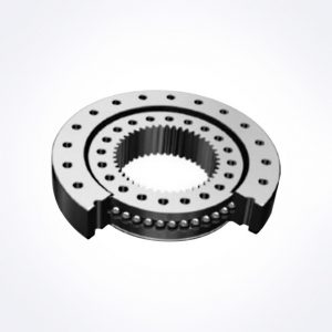 Four Point Contact Ball Slewing Bearings With Internal Gear
